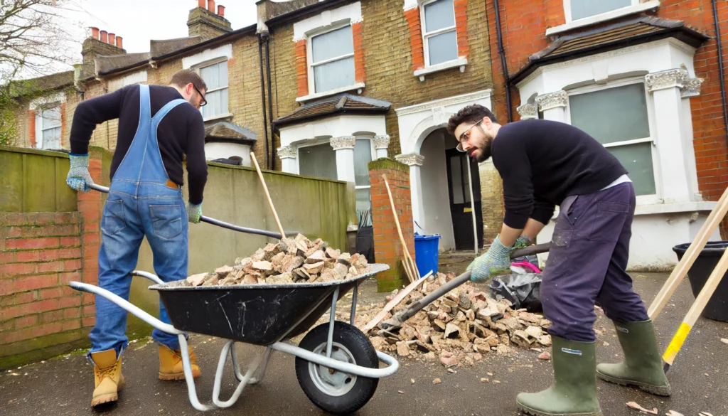 Rubble removal service in London- Building Clearance